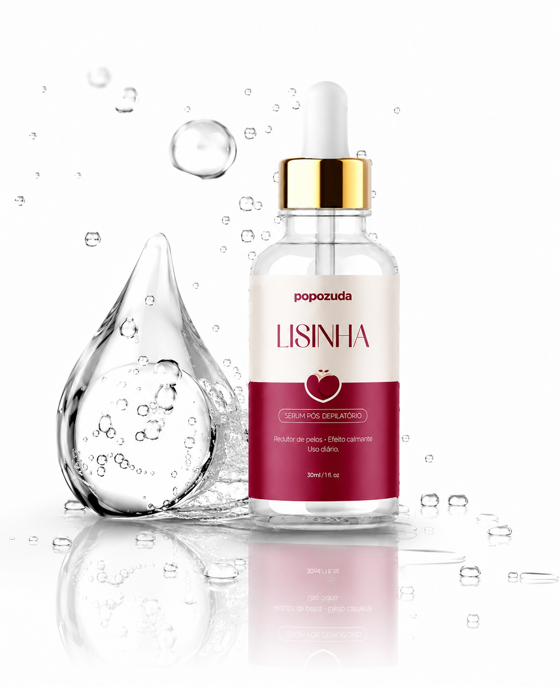 Sérum redutor de pelos Lisinha