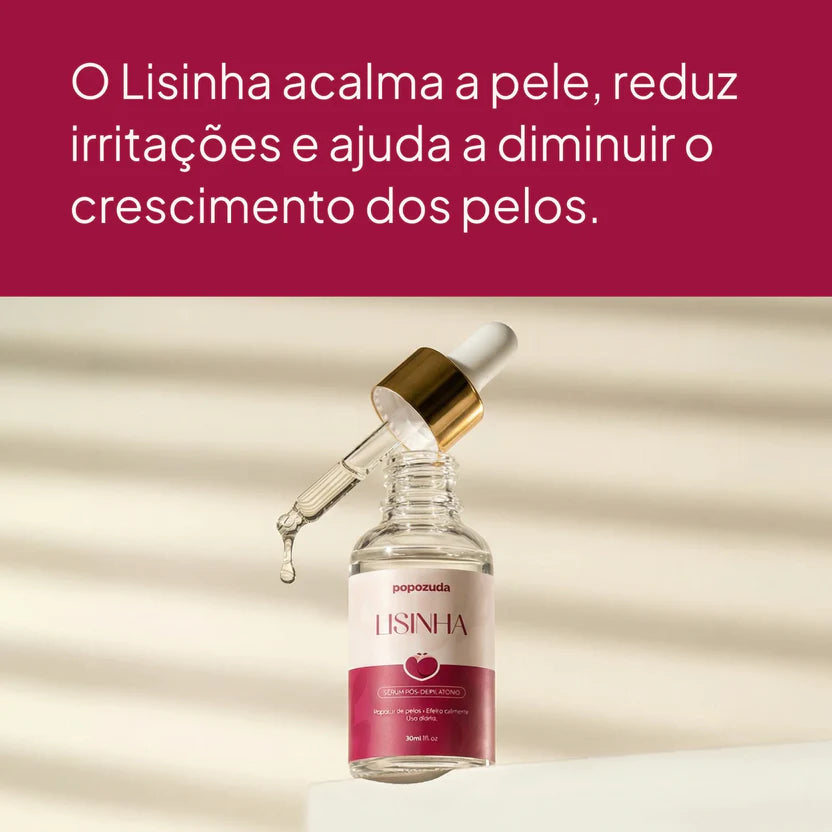 Sérum redutor de pelos Lisinha