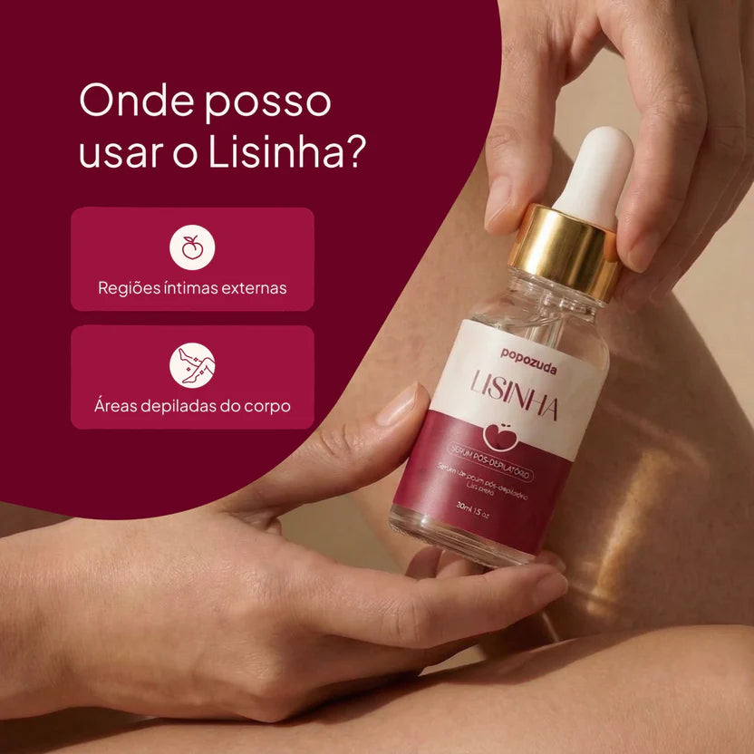 Sérum redutor de pelos Lisinha